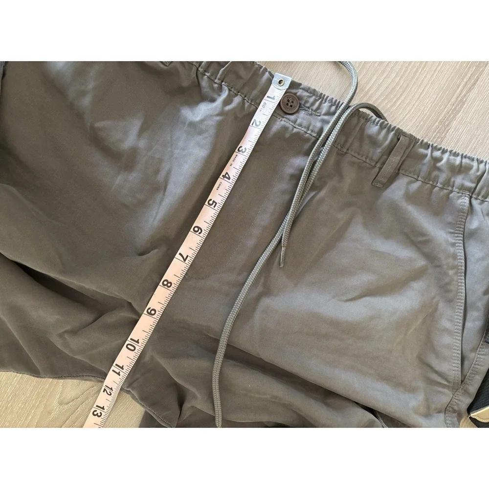 Brooksfield‎ Cargo Shorts Men's 34 Gray Gorpcore Hiking Outdoor Trails Camping